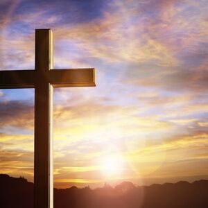 Sunset Cross Wall Art